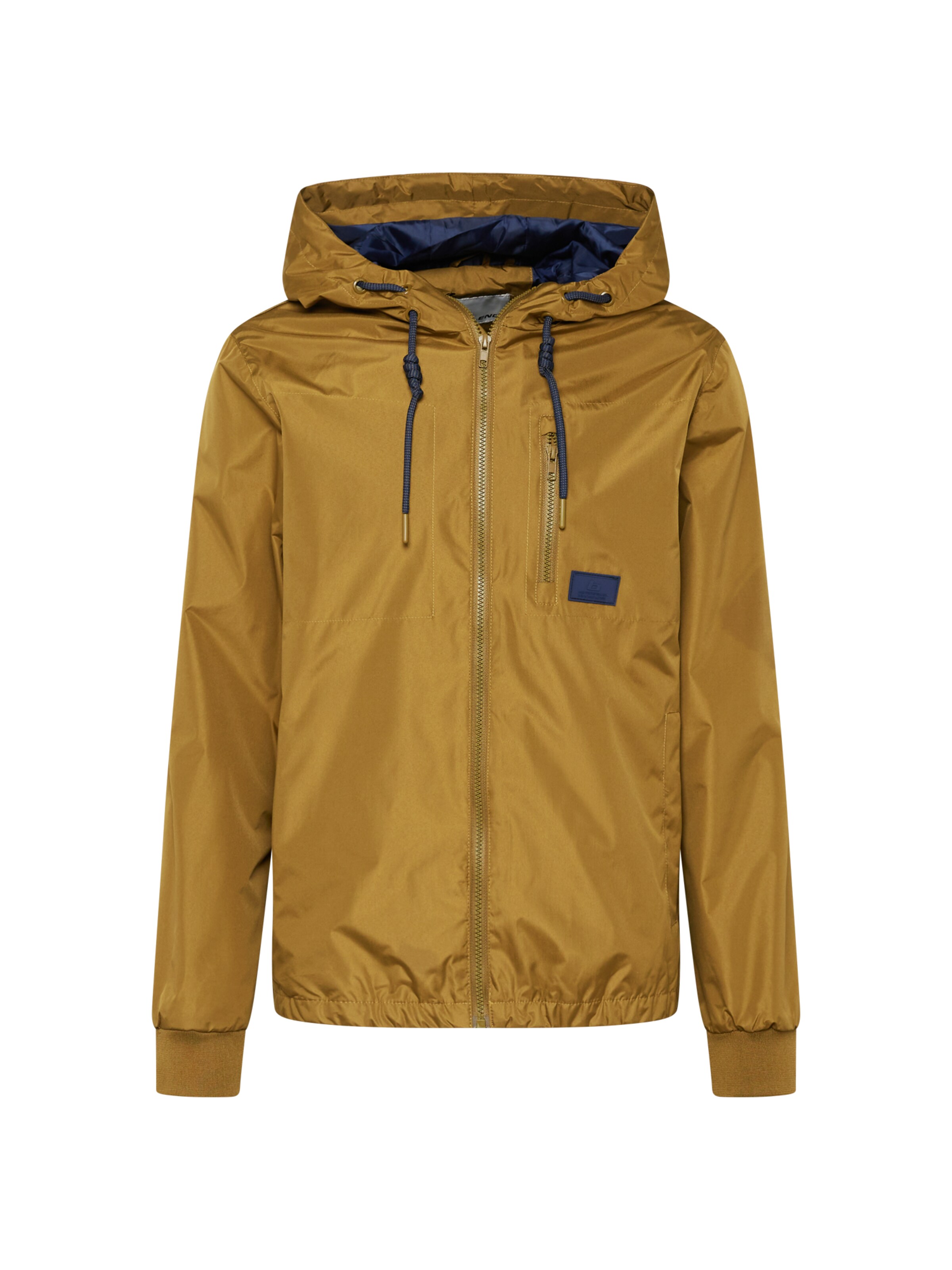 BLEND Tussenjas in Groen: voorkant