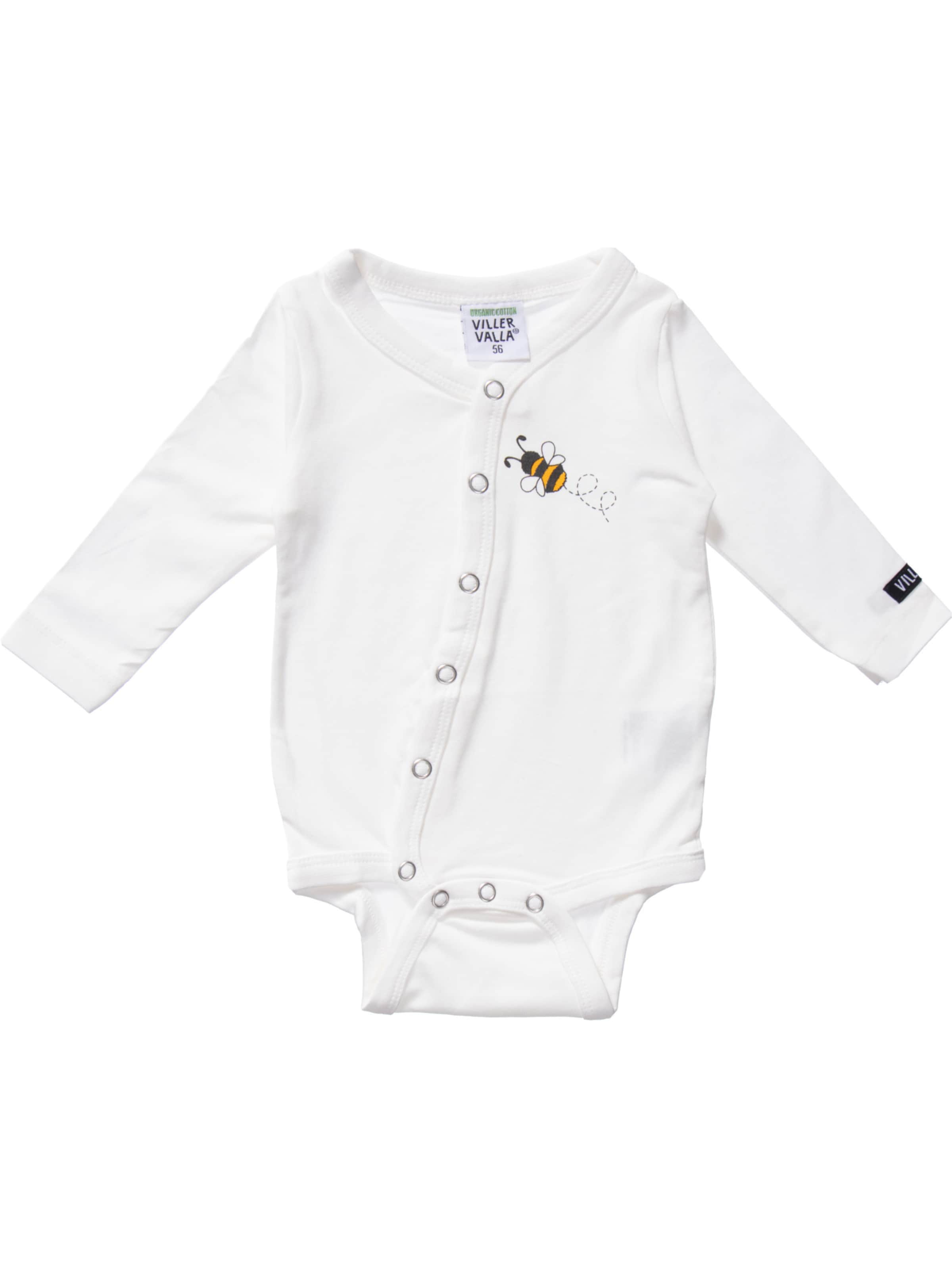 Villervalla Romper/Bodysuit in White: front