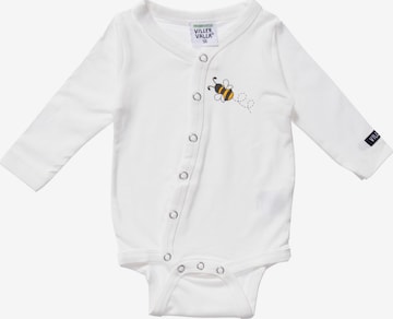 Villervalla Romper/Bodysuit in White: front