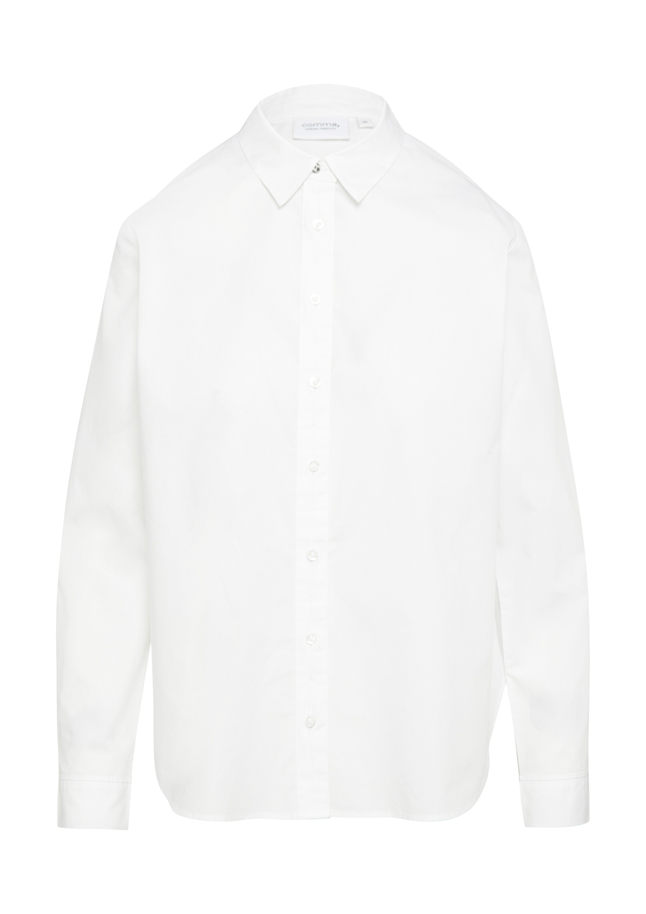 comma casual identity Bluse in Weiß: Vorderseite