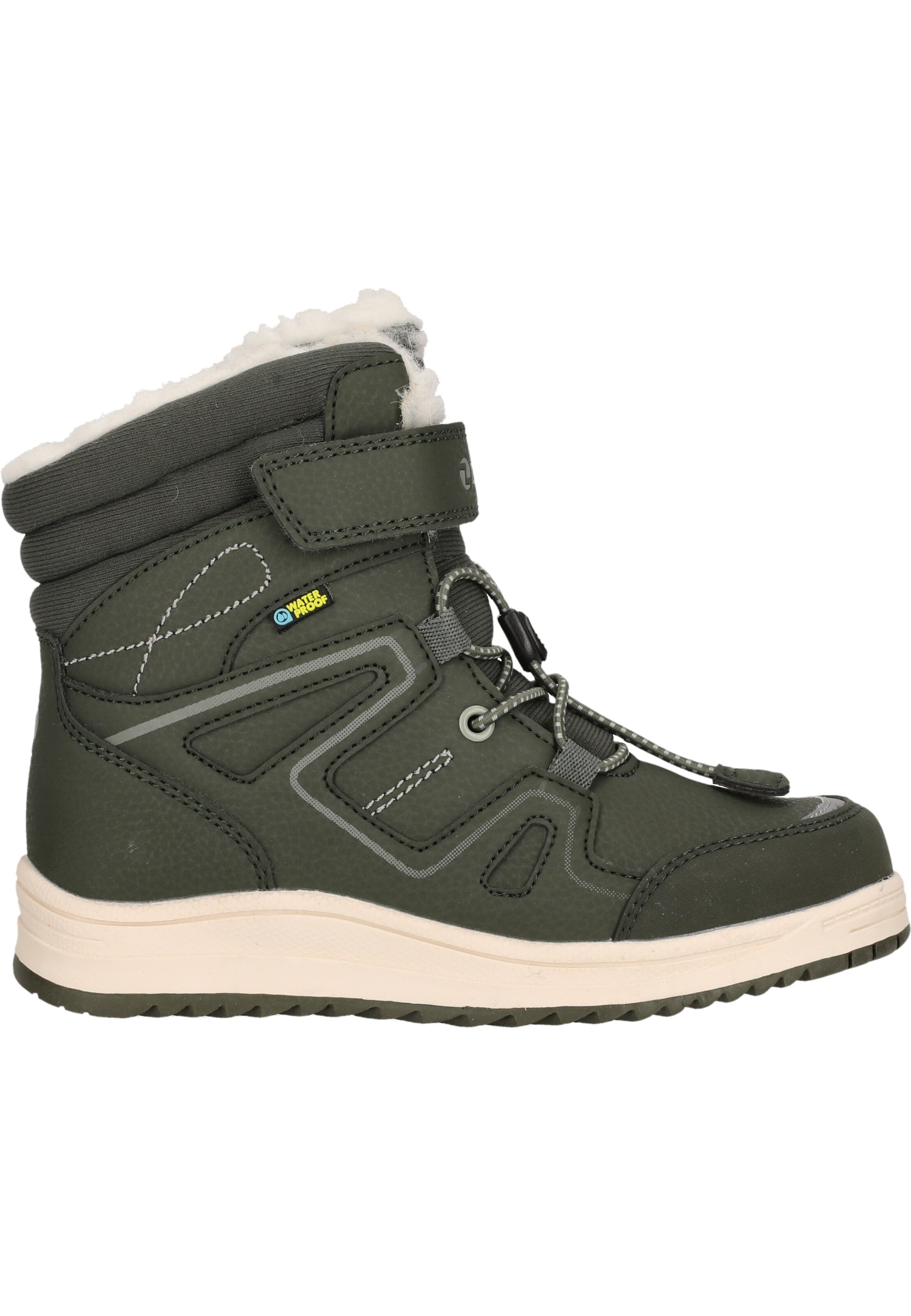 ZigZag Snow Boots 'Rincet' in Green