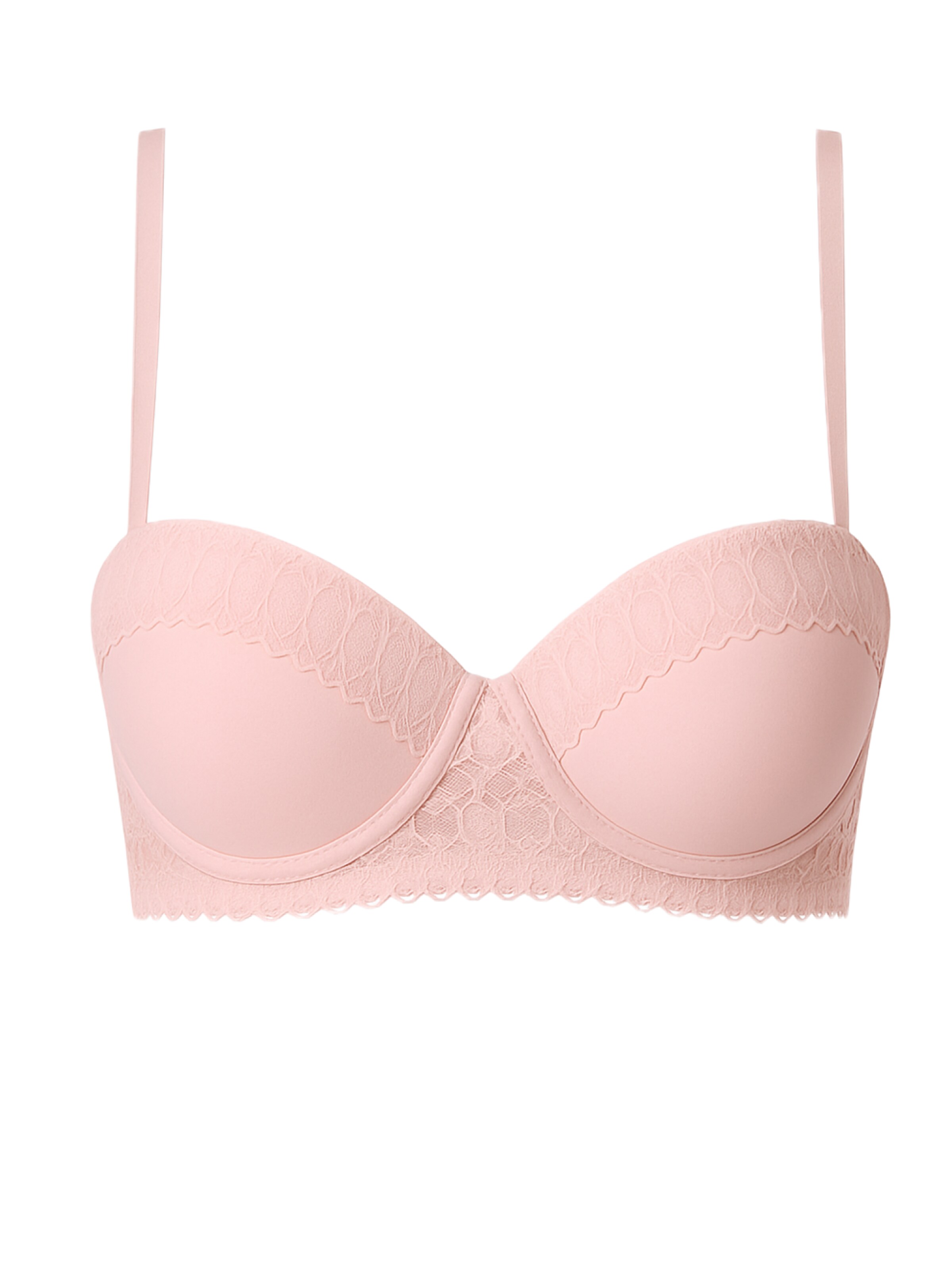 C&City Push-up BH in Pink: Vorderseite