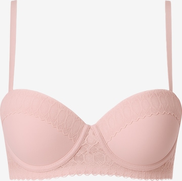 C&City Push-up BH in Pink: Vorderseite