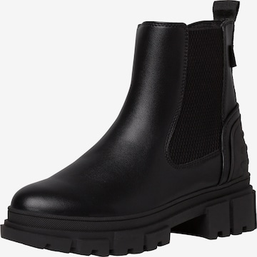 s.Oliver Chelsea Boots in Schwarz: predná strana