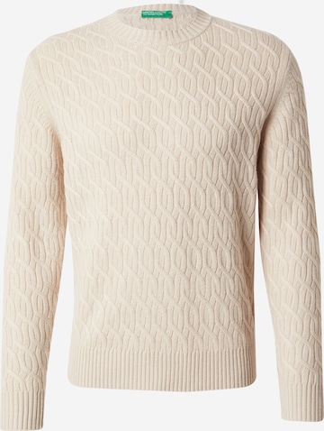 UNITED COLORS OF BENETTON Свитер в Серый: спереди