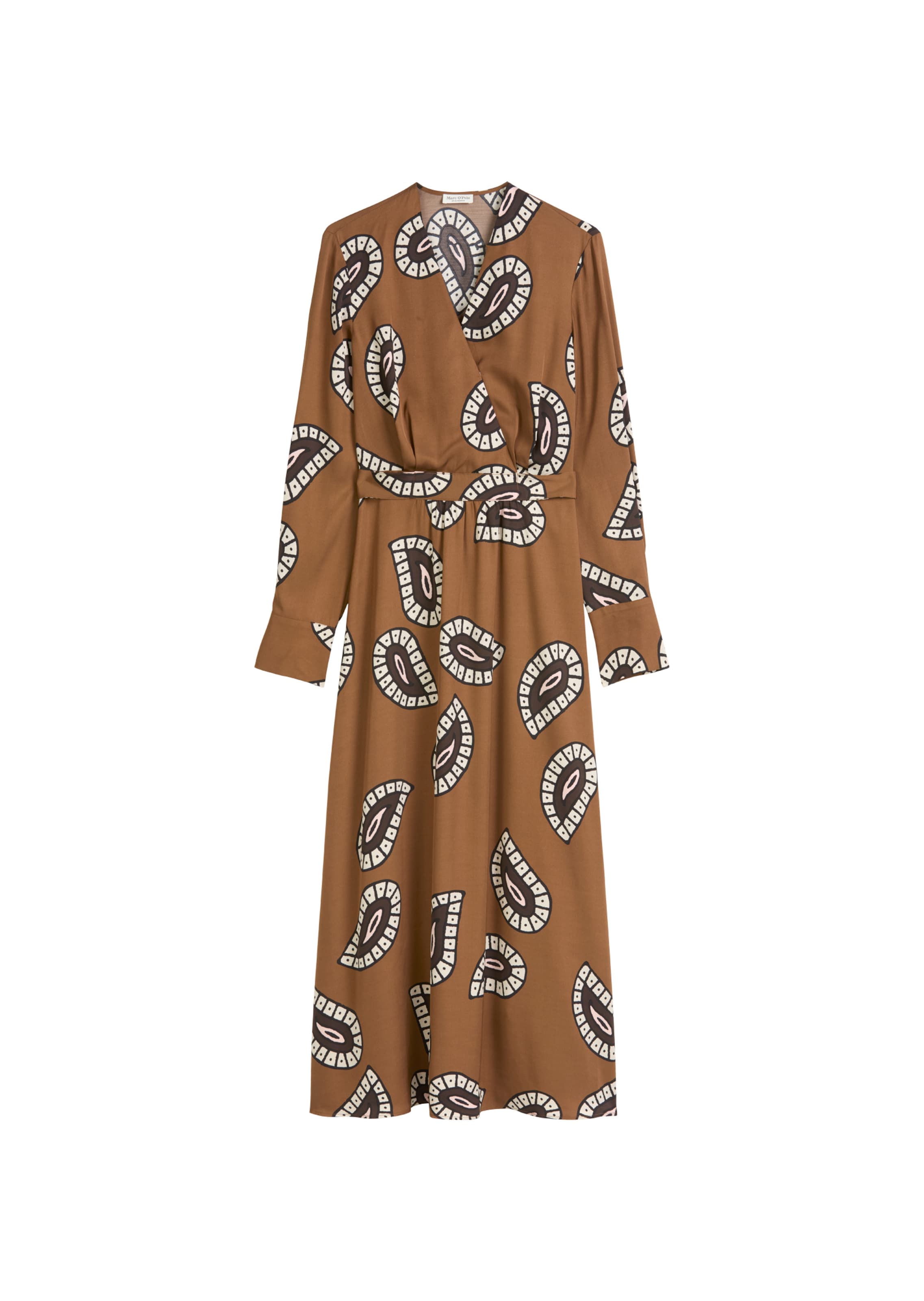 Marc O'Polo Dress in Brown: front
