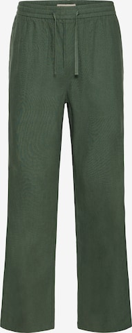 !Solid Wide leg Byxa 'SDALANN ALLAN' i grön: framsida