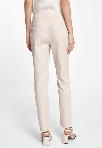 Regular Pantalon chino Fadenmeister Berlin en beige