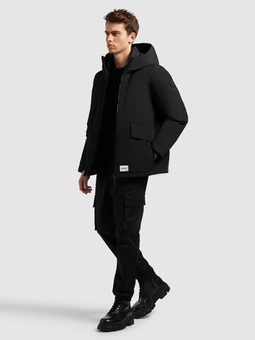 khujo Winter jacket 'Oreg' in Black