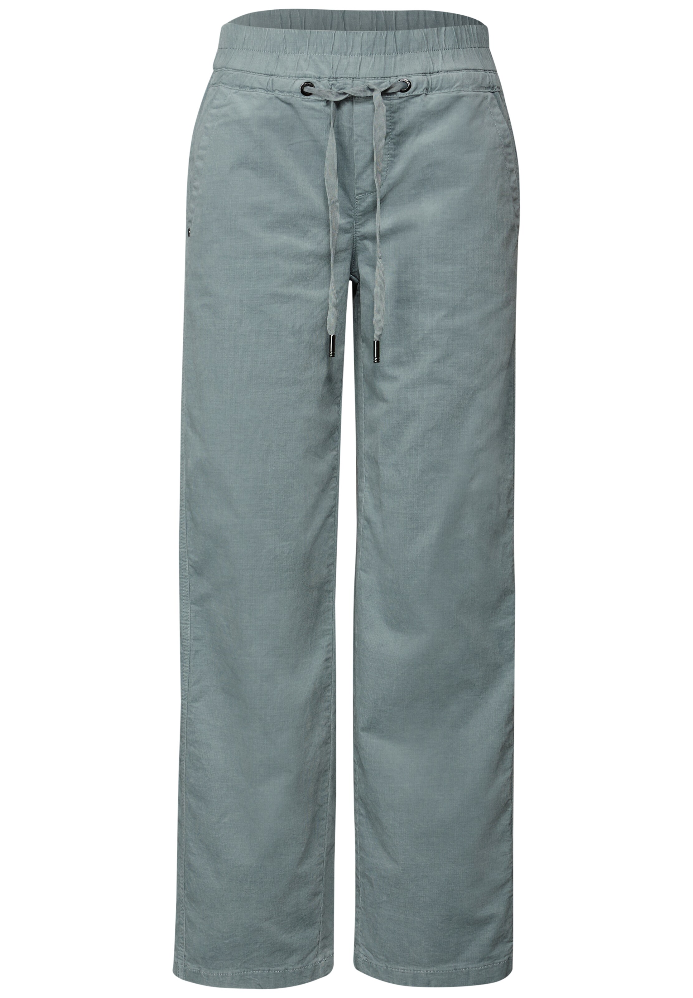 STREET ONE Loose fit Pants in Blue: front
