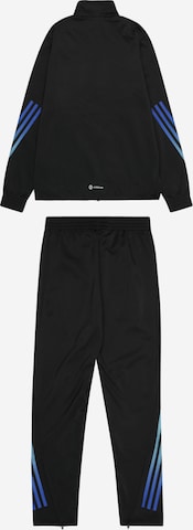 ADIDAS SPORTSWEAR Treeningdress 'Train Icons Aeroready 3-Stripes', värv must