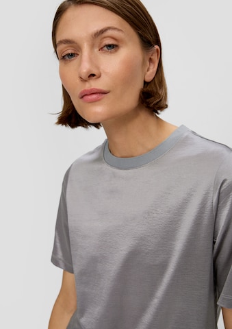 s.Oliver BLACK LABEL Shirt in Grey