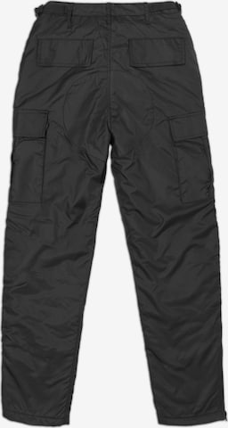 Regular Pantalon outdoor 'Yerupaja' normani en noir : devant