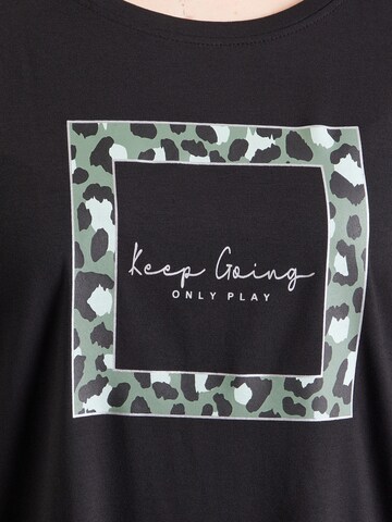 Only Play Curvy Funkční tričko 'ONPAUB-MILLE' – černá