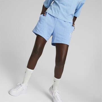 Regular Pantalon PUMA en bleu