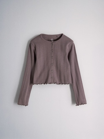 The Set Gebreid vest in Beige