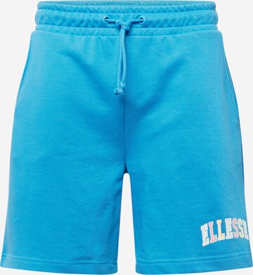 ELLESSE Regular Pants in Blue: front