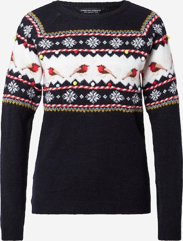 Dorothy Perkins Sweater 'Robin' in Blue: front