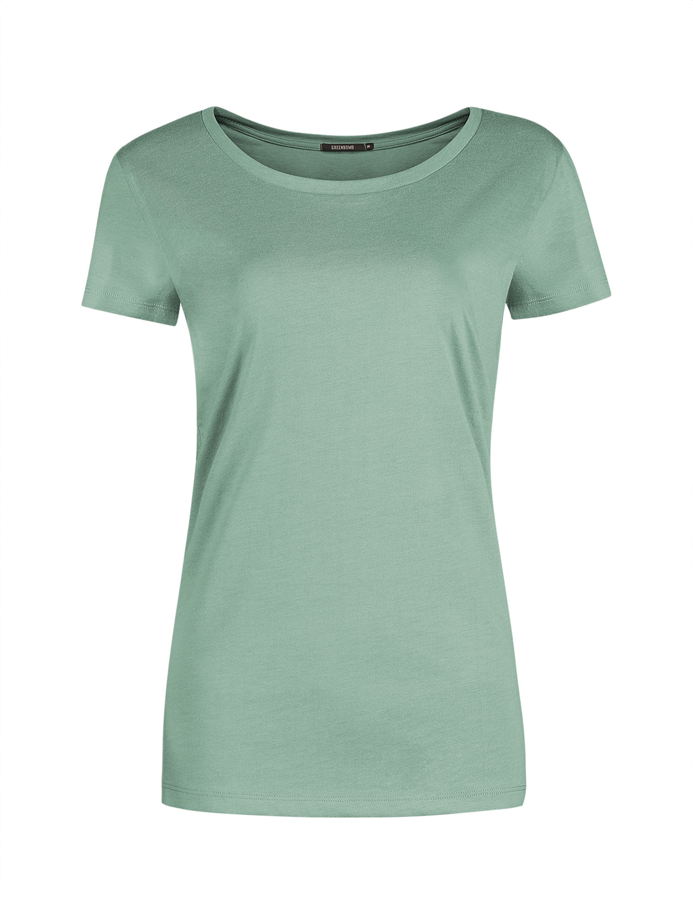 GREENBOMB Shirt in Groen: voorkant