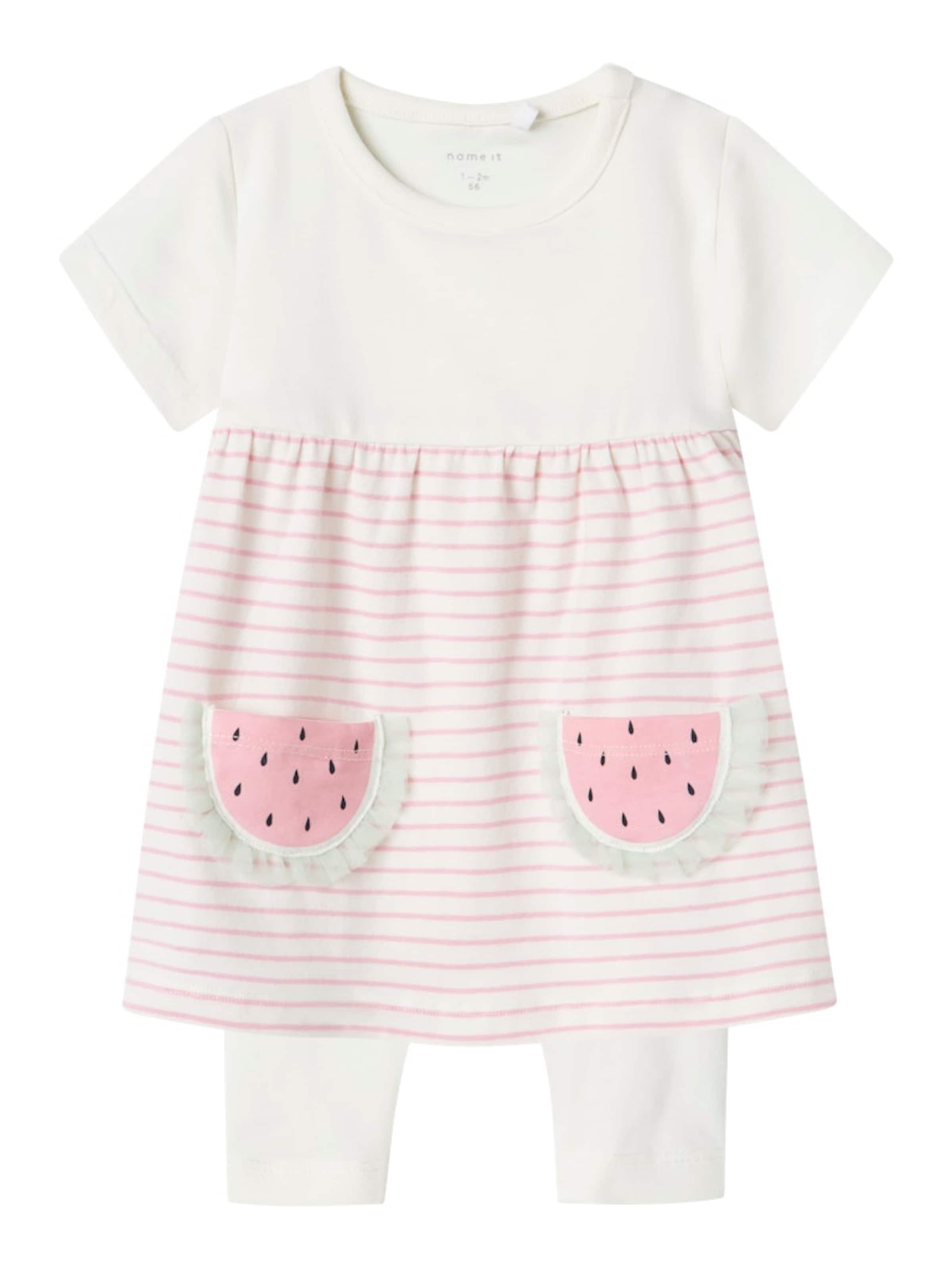 Set 'NBFJABELLE' di NAME IT in bianco: frontale