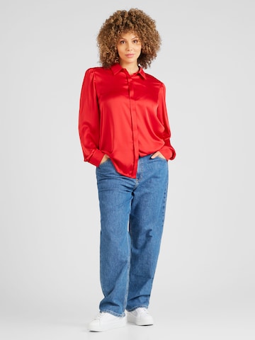 Persona by Marina Rinaldi - Blusa 'BADIANA' em vermelho