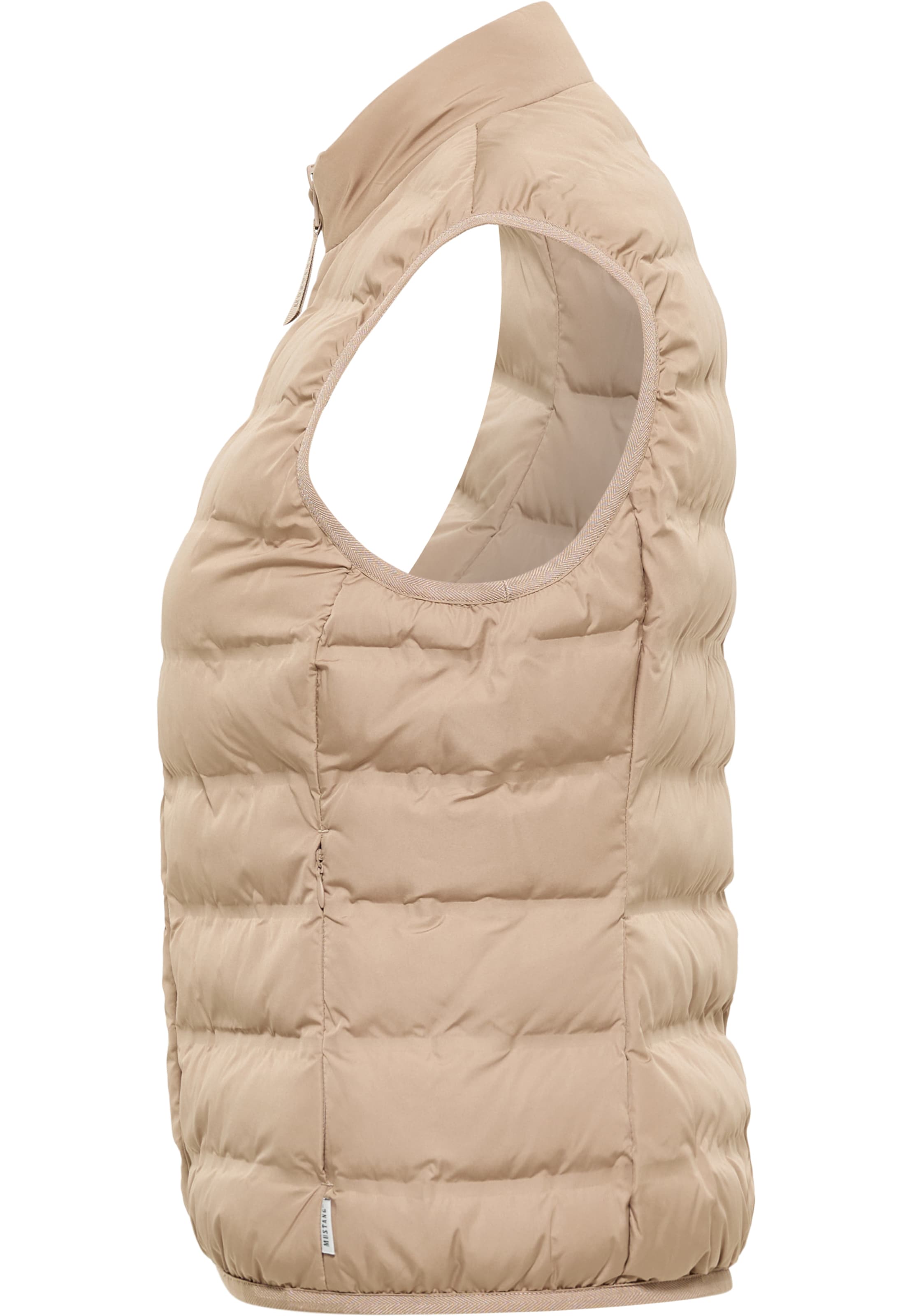 MUSTANG Vest 'Twin Lakes' in Beige