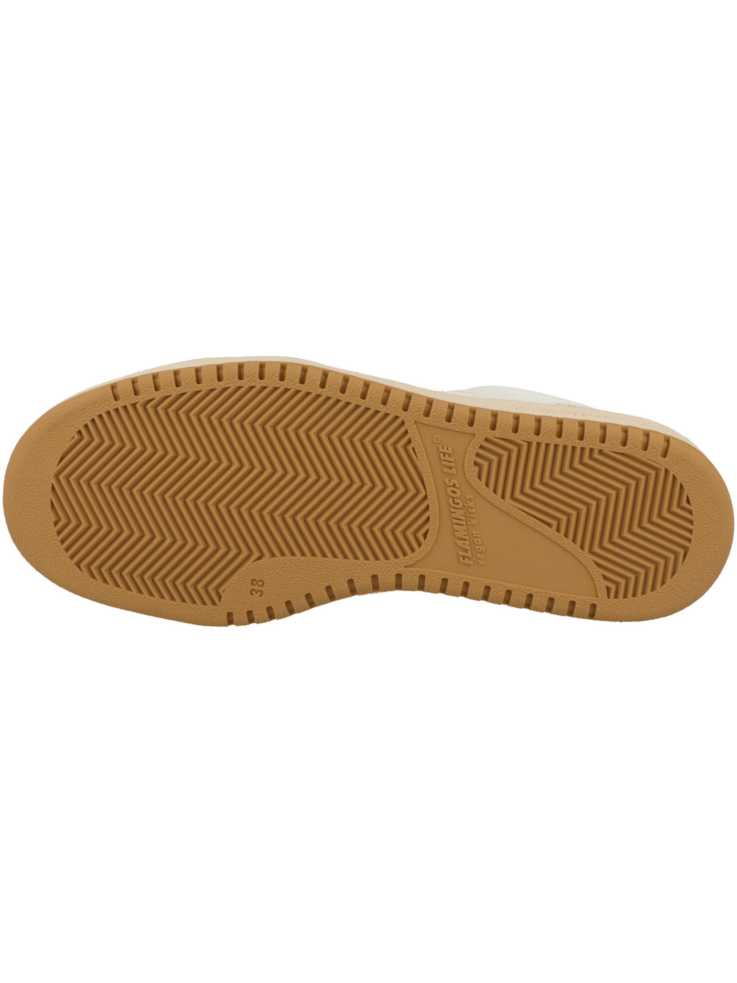 Baskets basses 'Stadion' Flamingos Life en blanc