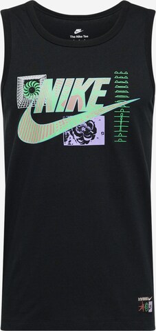 Nike Sportswear Tričko 'FESTIVAL' – černá: přední strana
