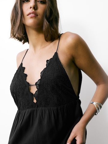 Pull&Bear Jurk in Zwart