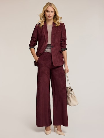 Wide Leg Pantalon MOTIVI en rouge