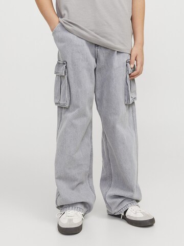 Loosefit Jean 'ALEX ' Jack & Jones Junior en gris : devant