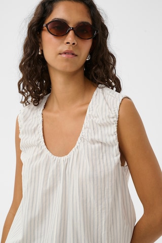 SOAKED IN LUXURY Bluse in Weiß