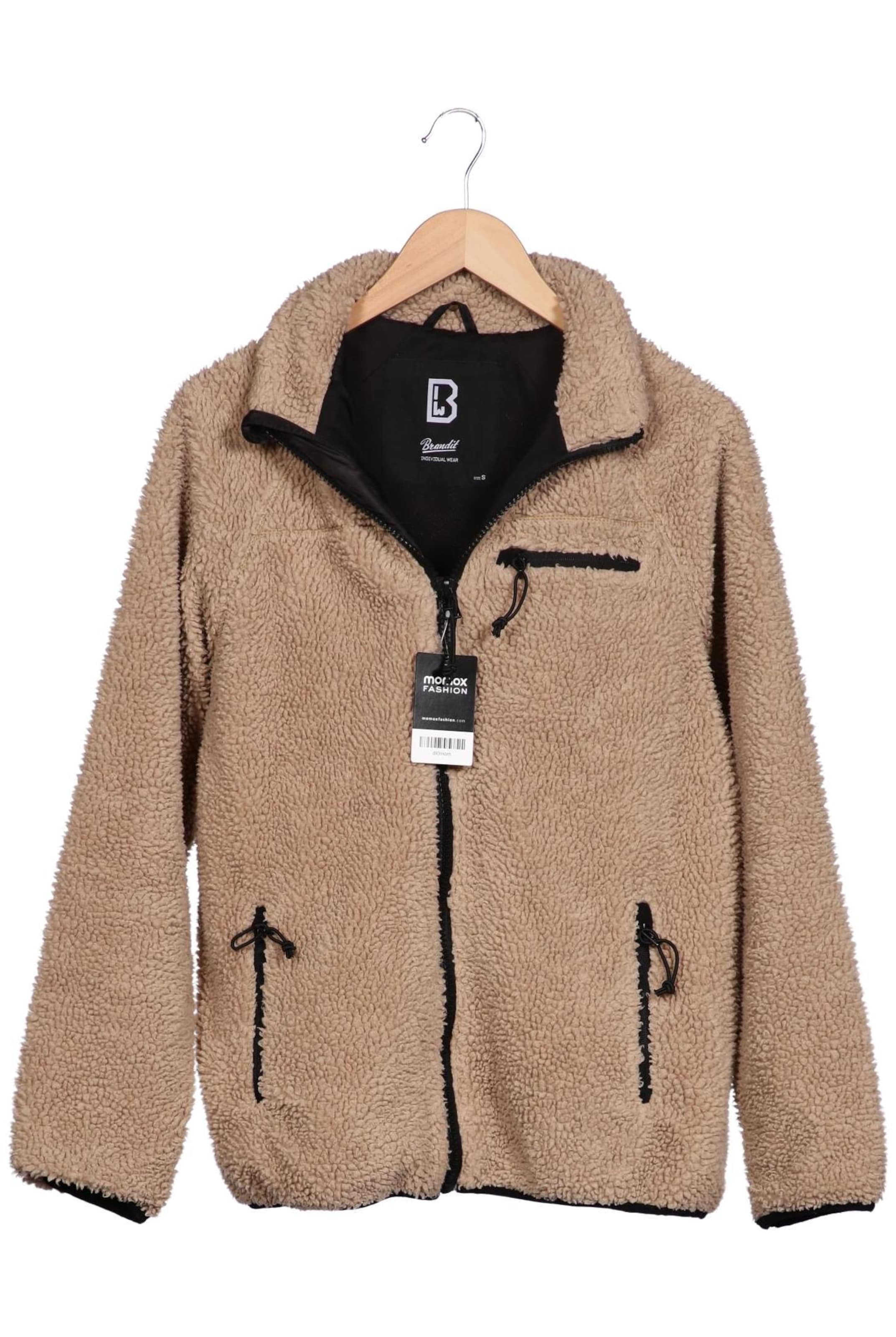Brandit Jacket & Coat in S in Beige: front