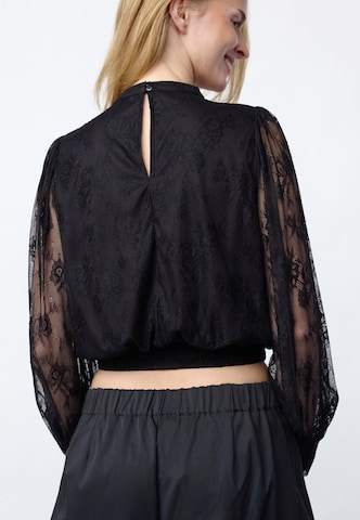 SISTERS POINT - Blusa 'NONO-T1' en negro