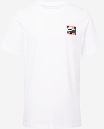 Tricou 'AIR' de la Nike Sportswear pe alb: față