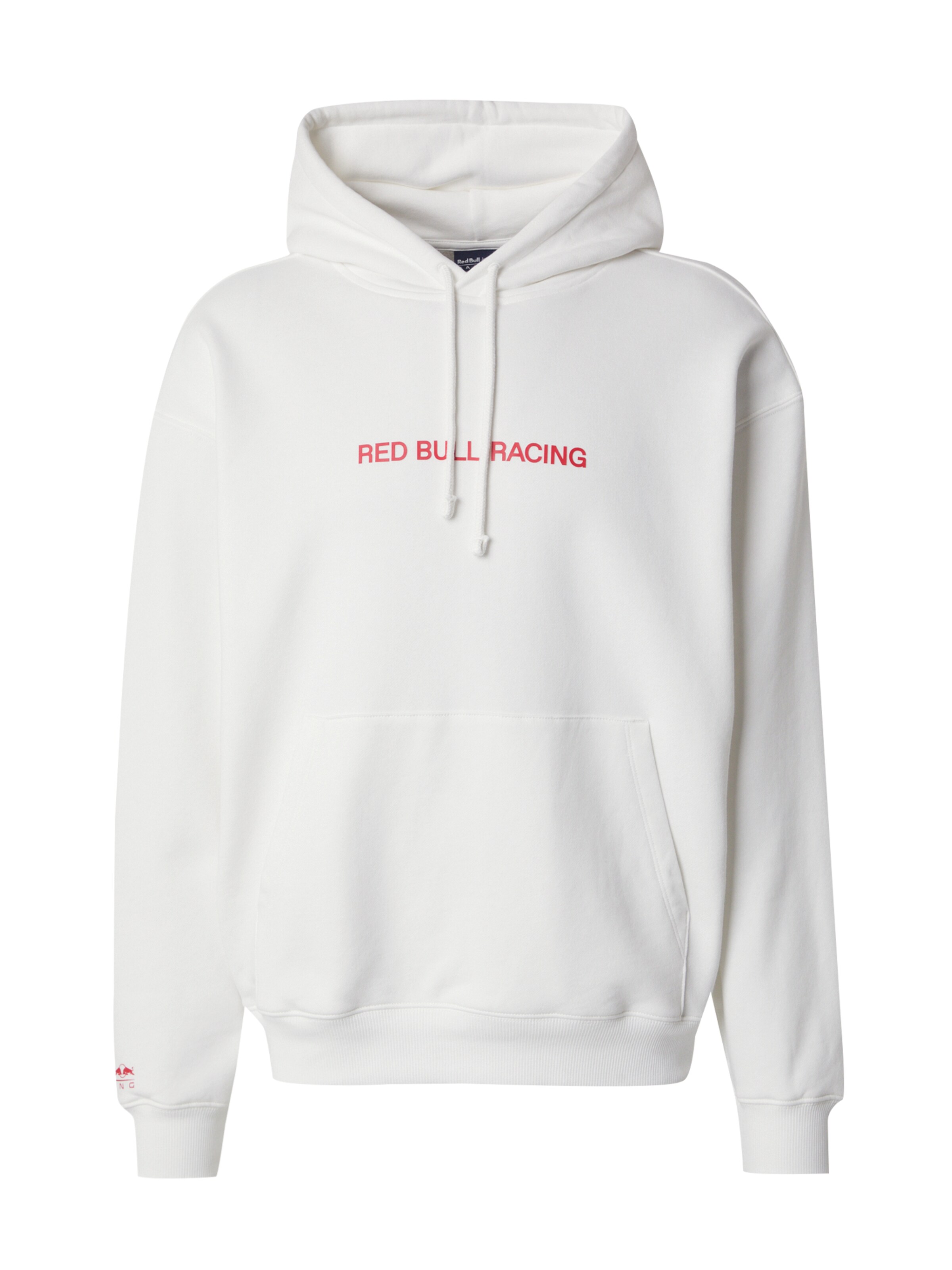 Red Bull Racing x Pepe Jeans Sweatshirt 'Breaking Records' in White: front