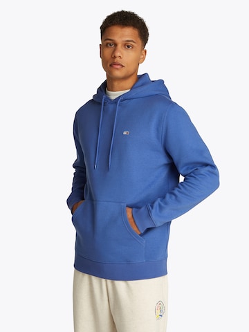 Sweat-shirt Tommy Jeans en bleu : devant