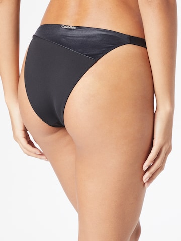 juoda Calvin Klein Swimwear Bikinio kelnaitės