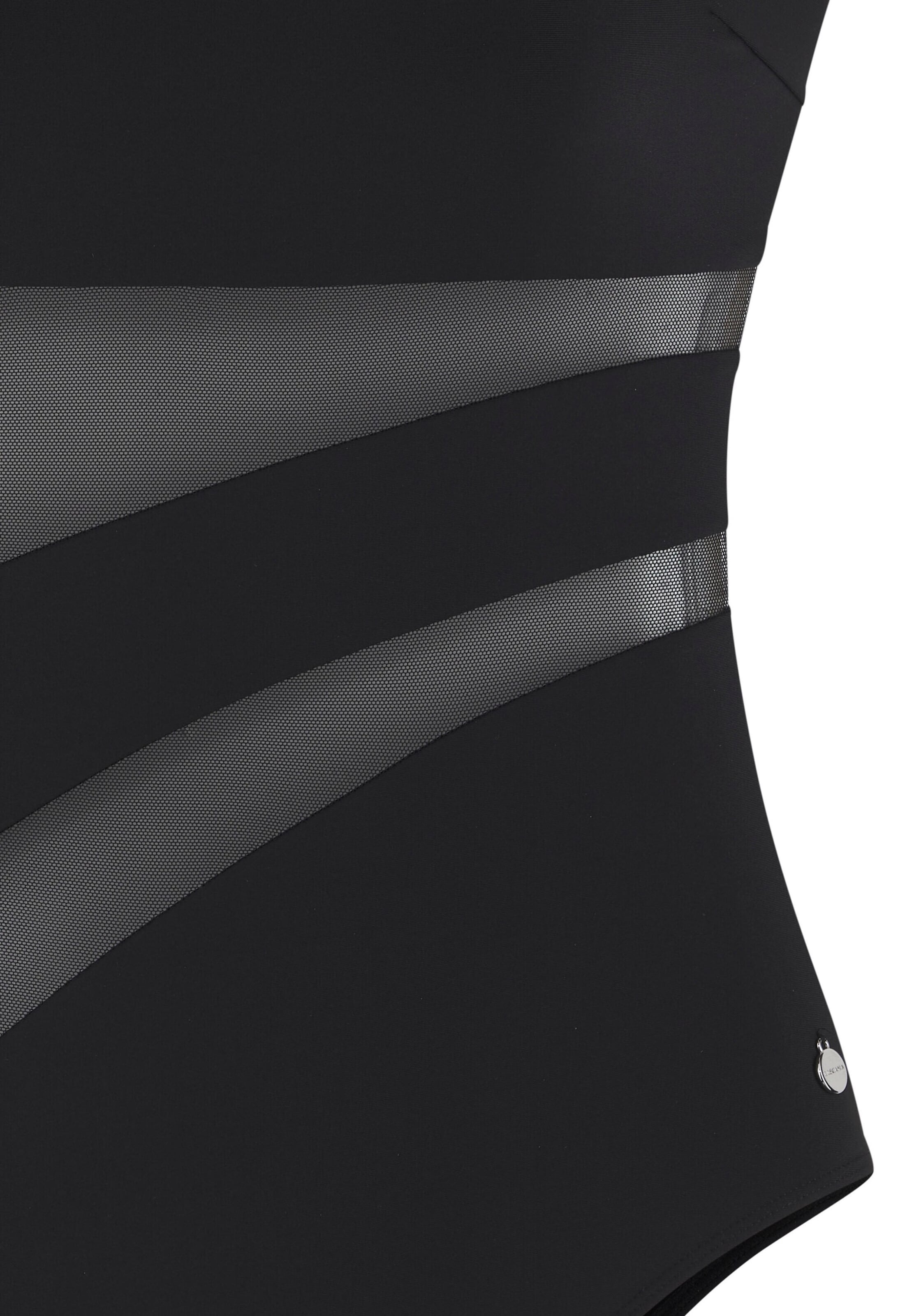 LASCANA Badedragt i sort