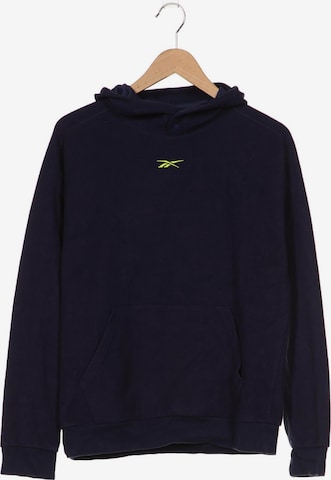 Reebok Sweatshirt & Zip-Up Hoodie in S in Blue: front