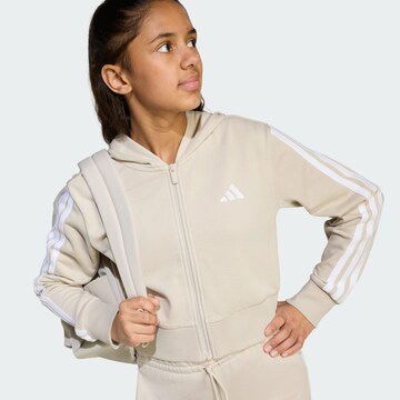 Giacca di felpa sportiva 'Essentials' di ADIDAS SPORTSWEAR in beige