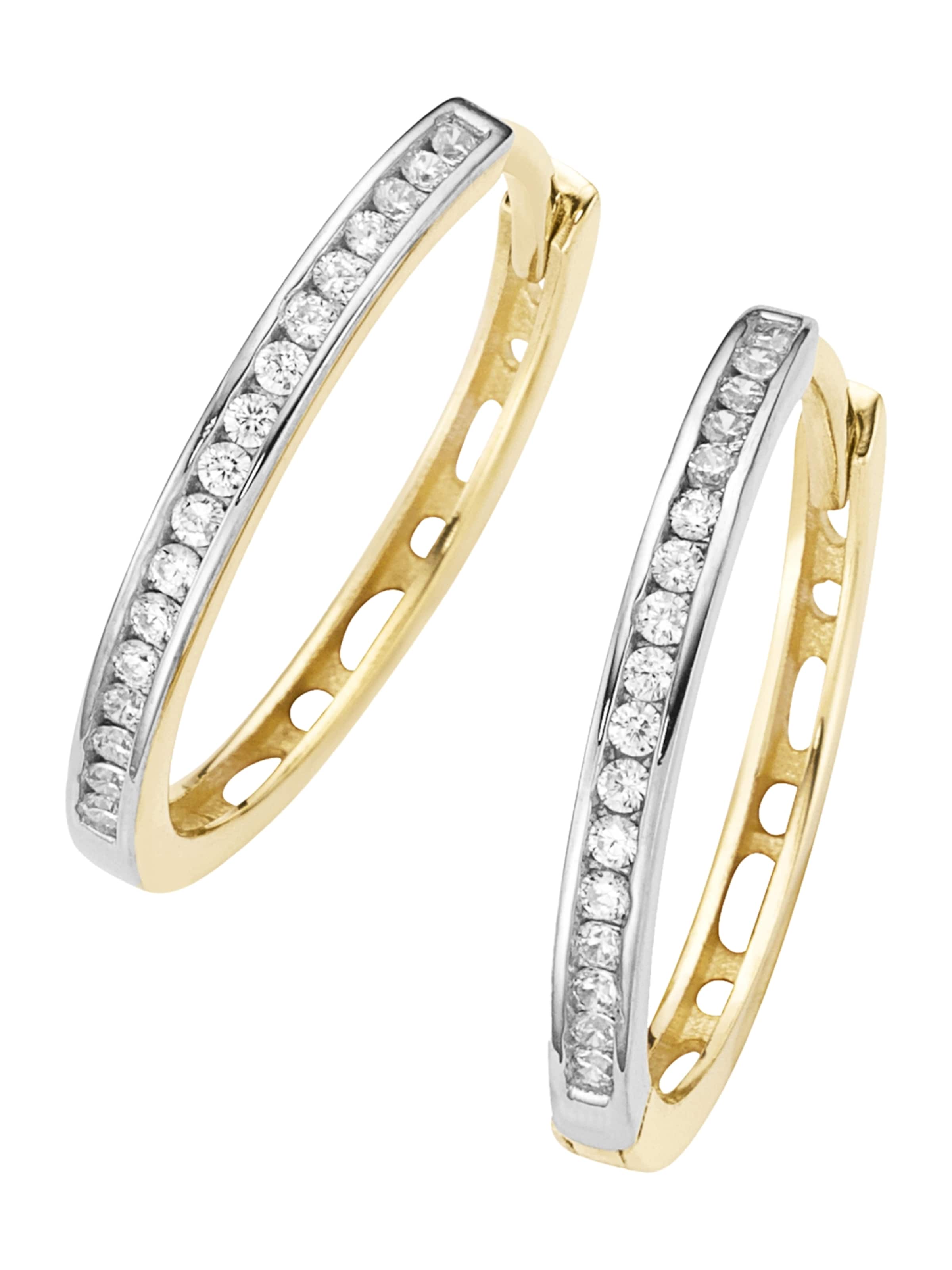 Luigi Merano Ohrringe in Gold: Vorderseite