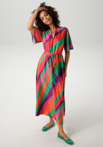 Aniston CASUAL Kleid in Mischfarben: Vorderseite