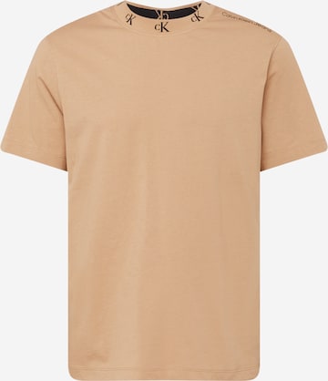 Calvin Klein Jeans T-Shirt in Beige: predná strana