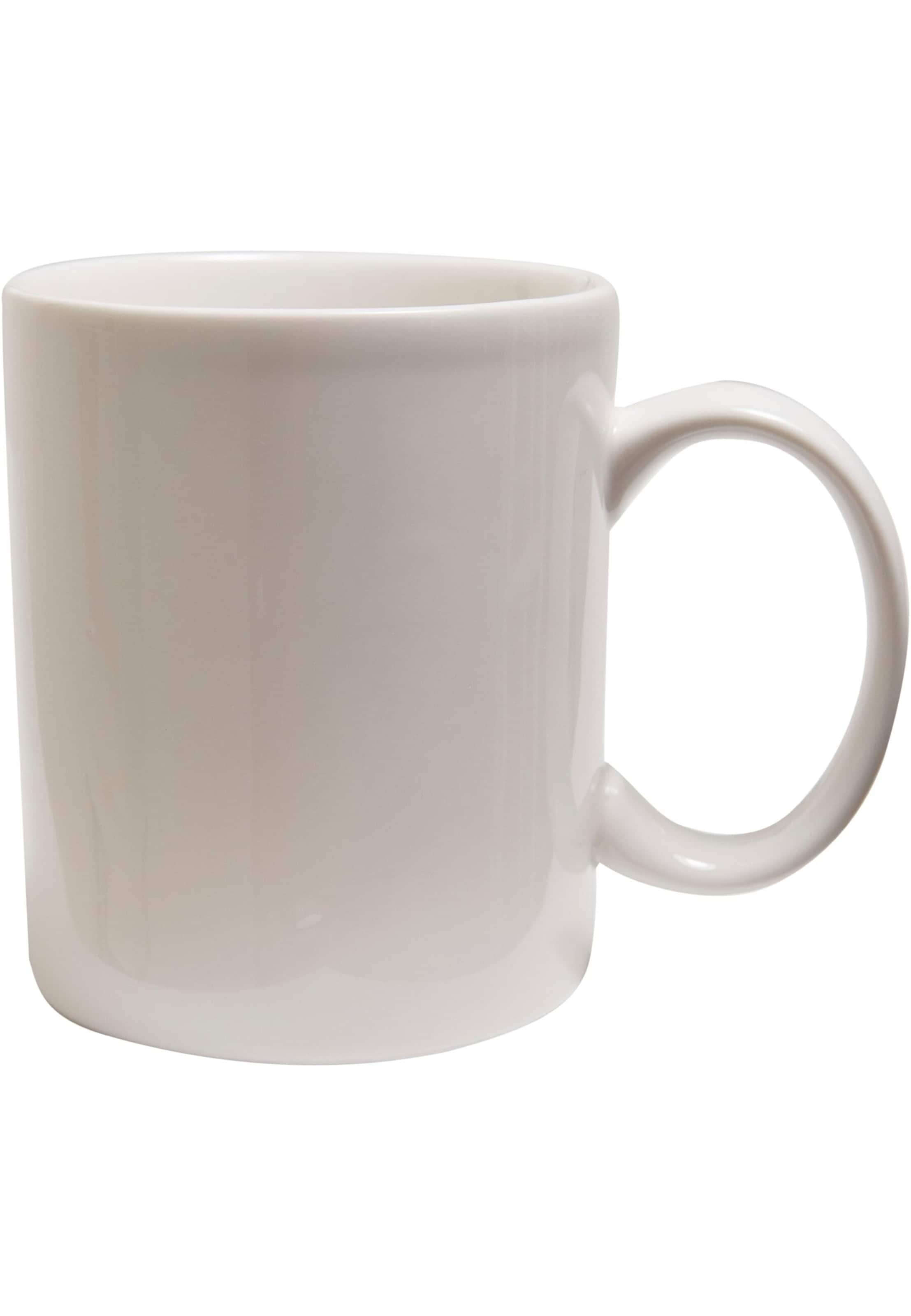 Tasse 'Pray' Mister Tee en blanc