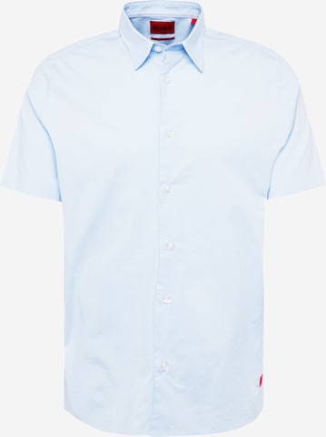 HUGO Red - Ajuste regular Camisa 'Ebor' en azul: frente