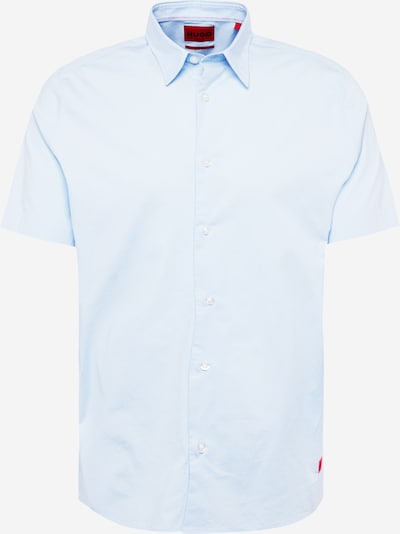 HUGO Red Chemise 'Ebor' en bleu pastel / rouge, Vue avec produit