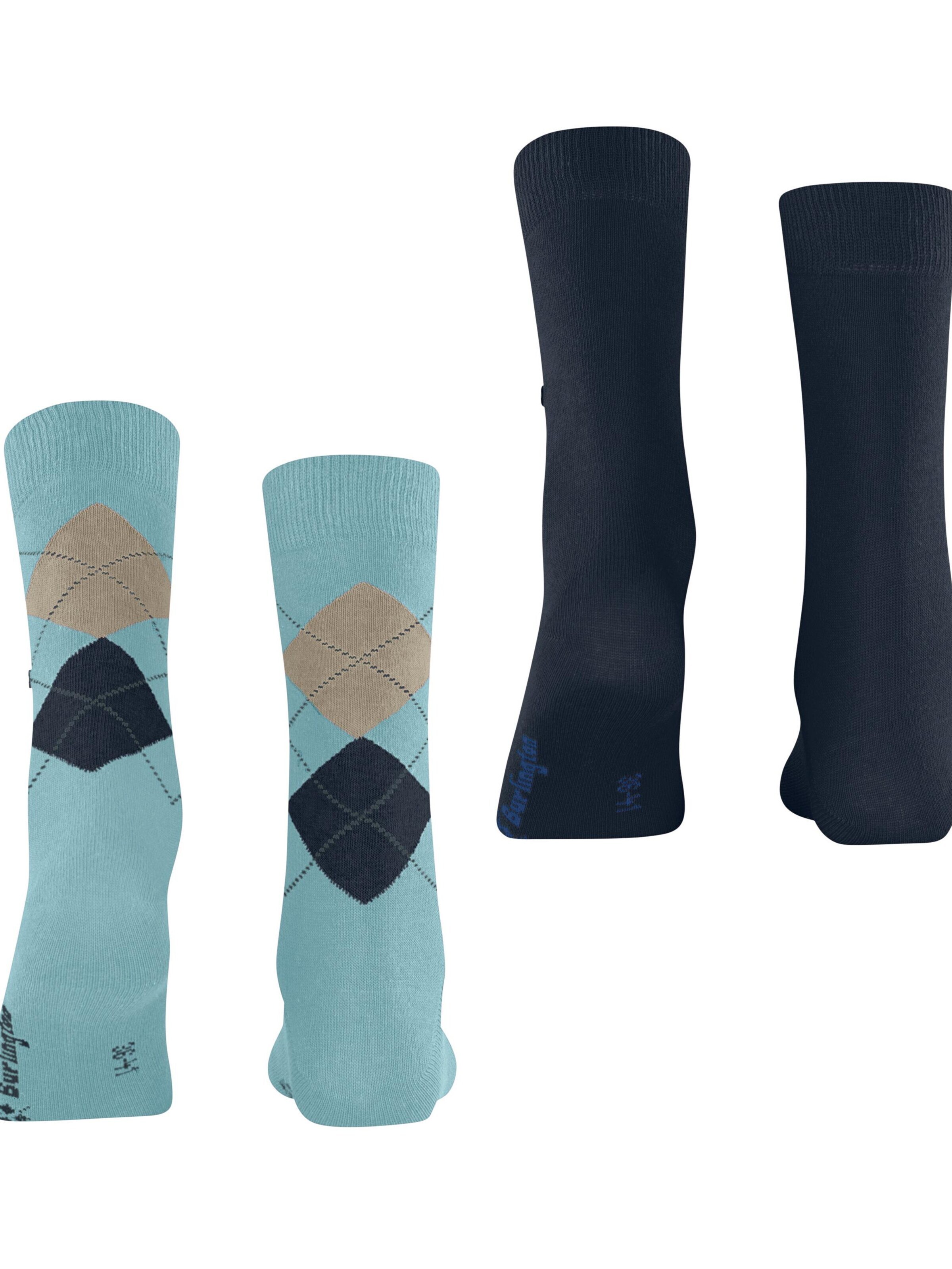 BURLINGTON Socken 'Everyday Mix 2-Pack'‌‌‌‌‌‌ in Blau