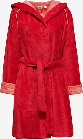 ESPRIT Short Bathrobe in Red: front