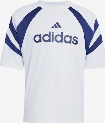 ADIDAS SPORTSWEAR Toiminnallinen paita 'TIRO' värissä valkoinen: etupuoli